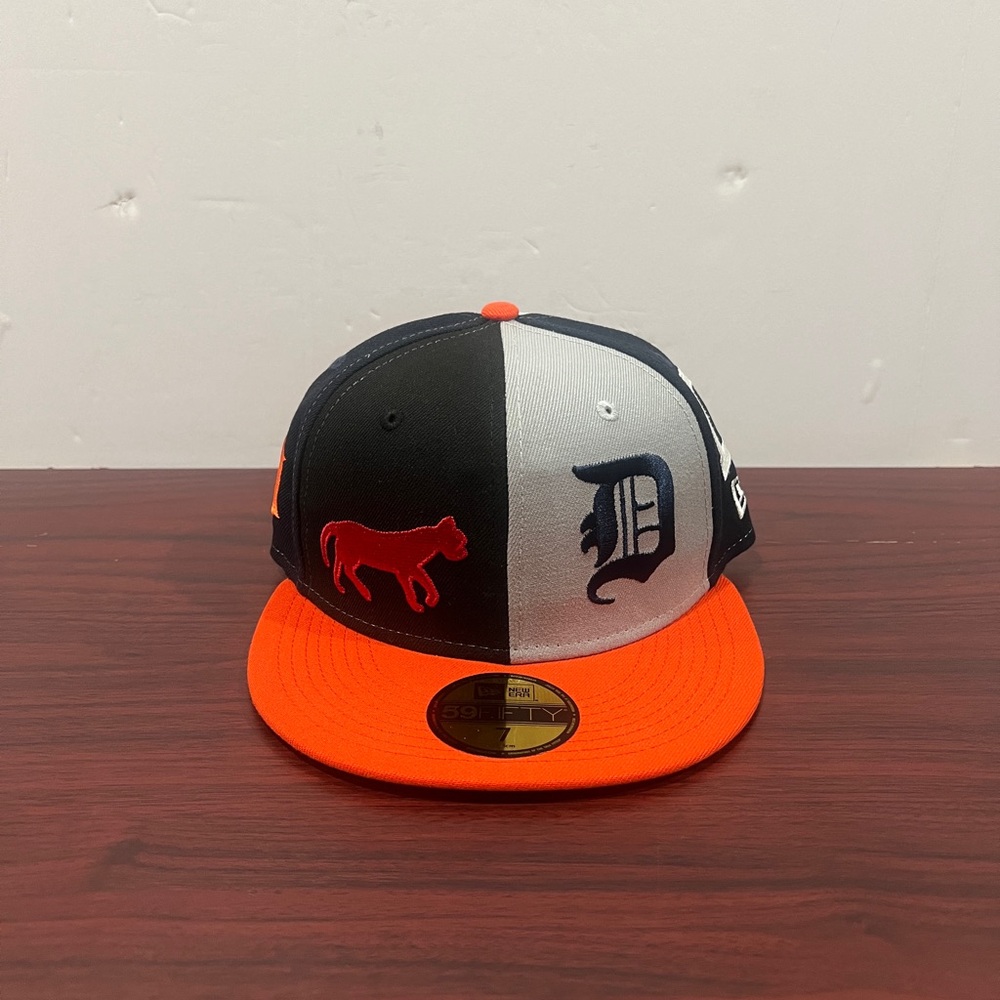 New Era, 59Fifty Fitted Hat, Detroit Tigers, Logo Pinwheel